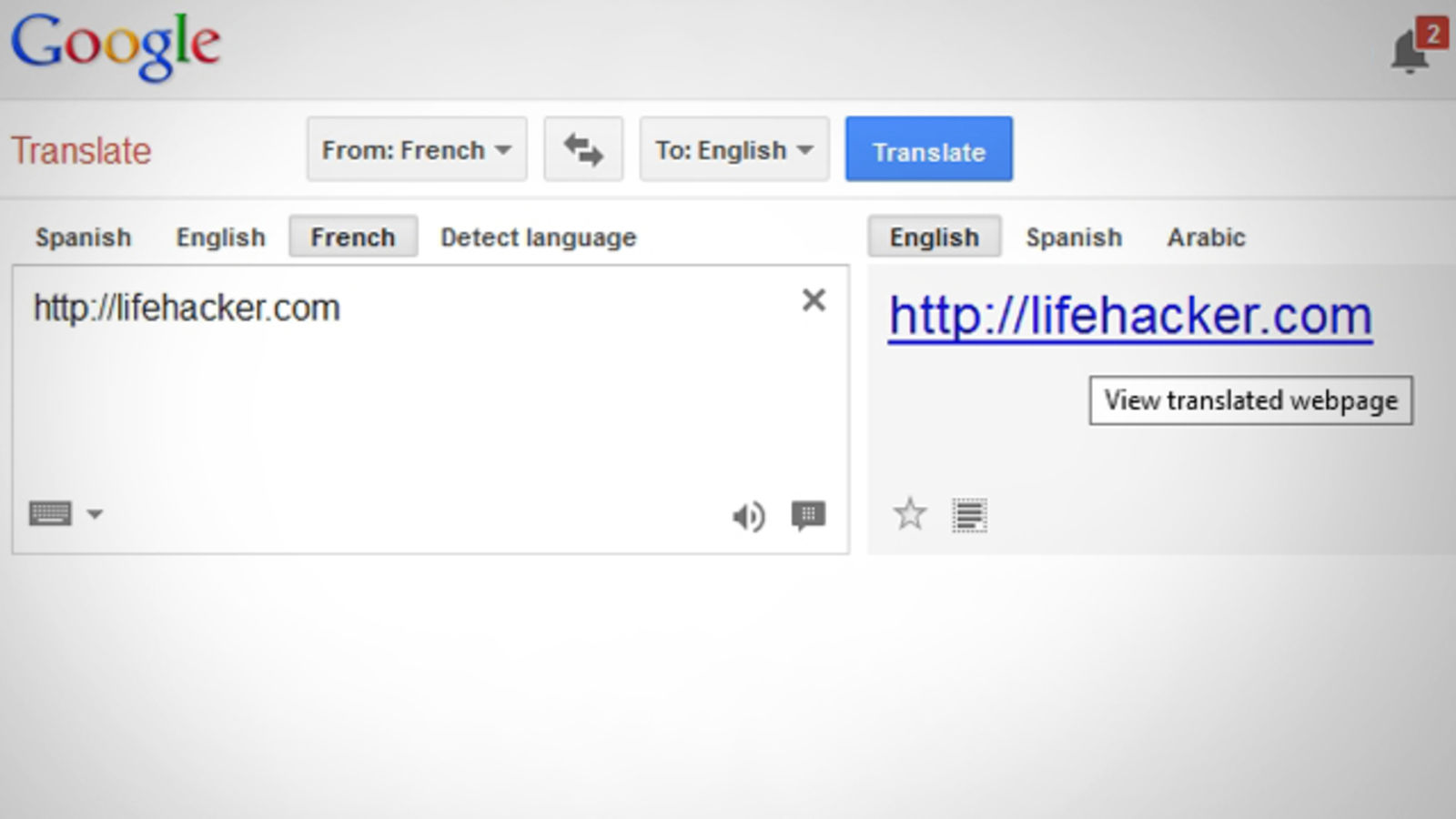 How to use google translate on website