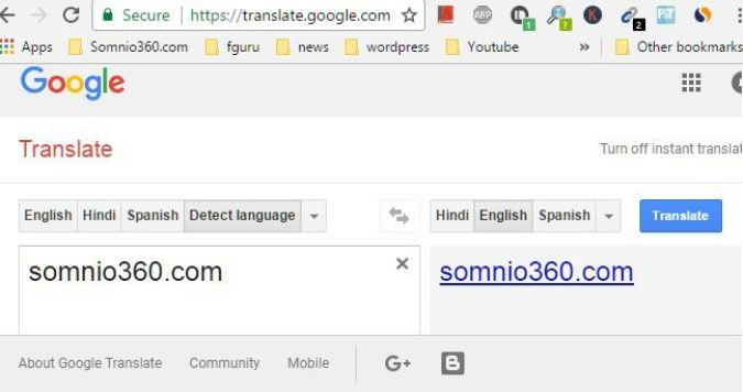Google Translate Blocked Website